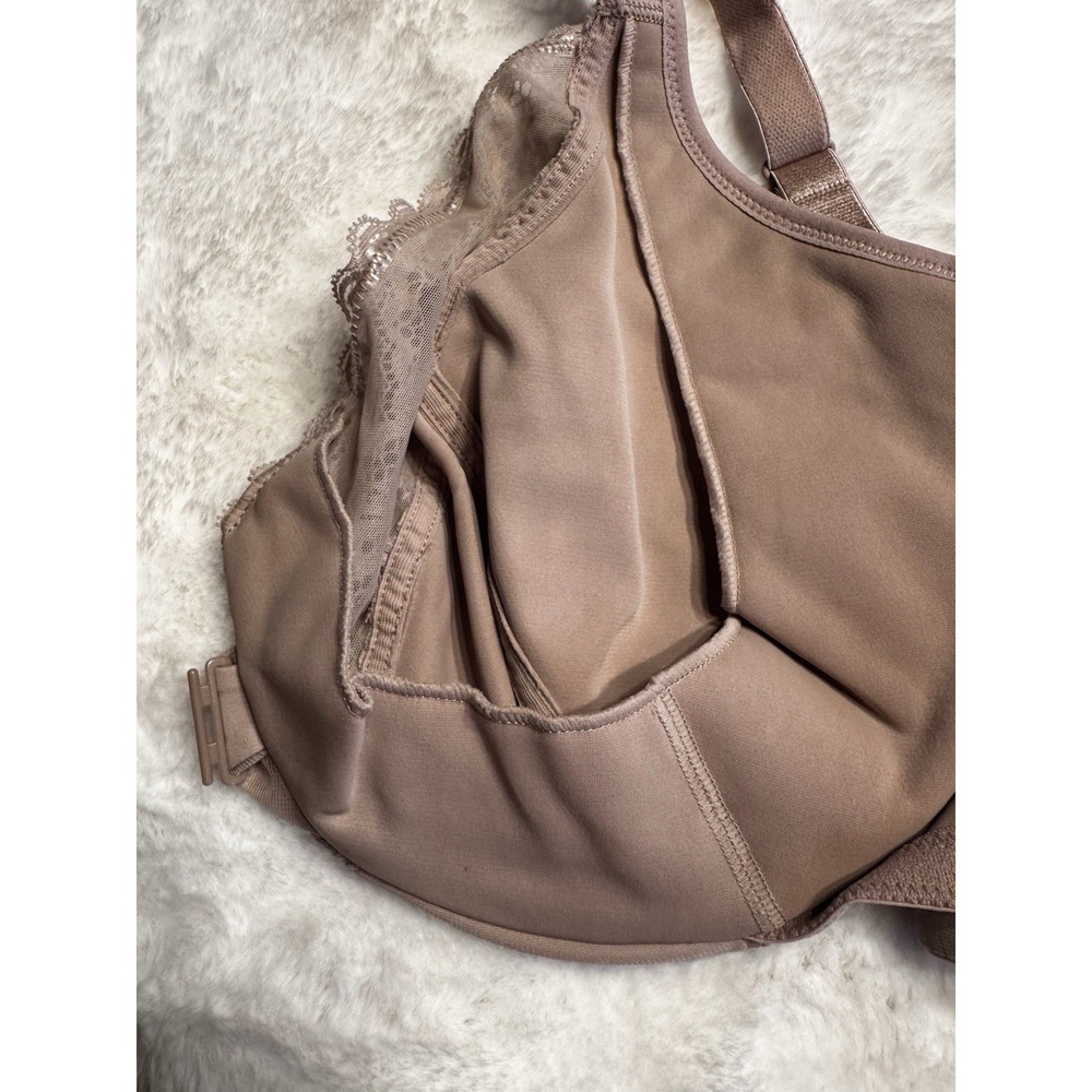New Playtex 4423 Secrets Bra Dreamwire Front Close Anchorstrap Beige Nude 48D - Picture 8 of 11